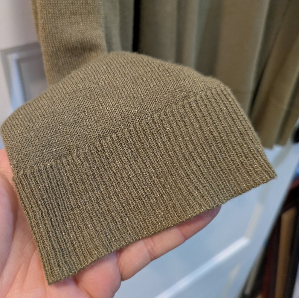 Cato Olive Open-Front Cardigan - Picture 4 of 11